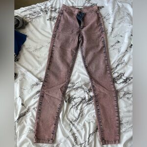 Garage High Waist Skinny Jeans
